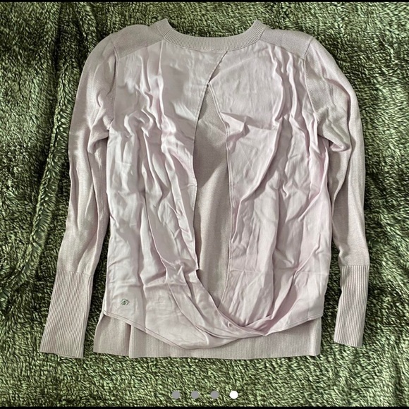 Lululemon Still At Ease Pullover Antoinette cashmere cashlu sweater - Picture 4 of 4